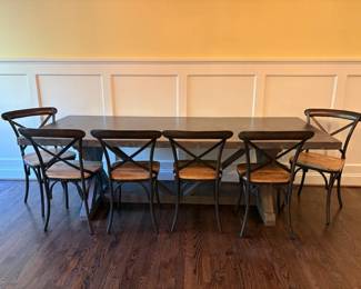 Nadeau Industrial Dining Set
