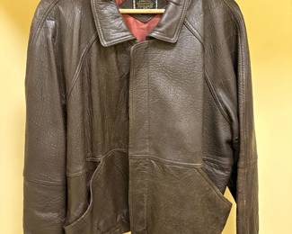 Mens Brown Leather Jacket