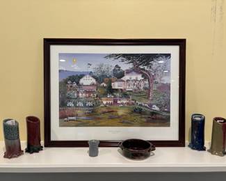 Mission Ranch Print  Pottery