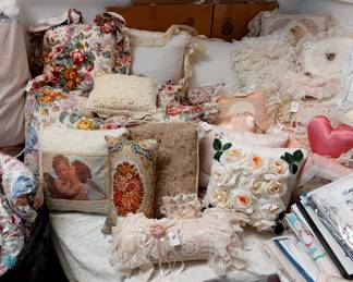 Victorian style pillows