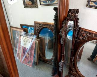 Mirrors and art work