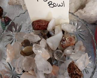 Crystals and stones