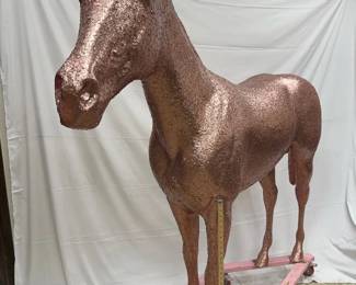 Pink horse