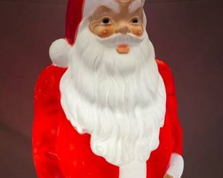 Blow mold Santa