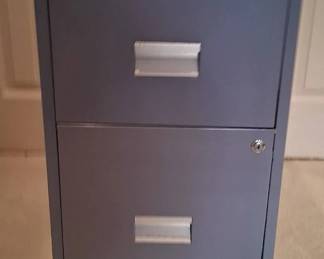 2 Drawer Metal Filing Cabinet