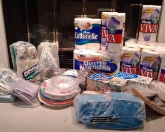 Paper Goods Lot