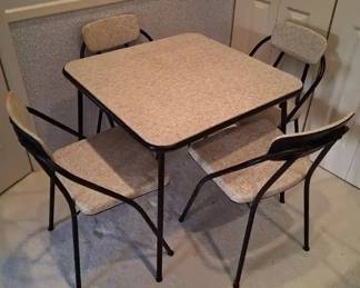 5pc Card Table Lot