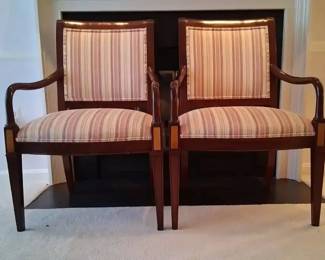 2  VTG Federal Style Hickory Chairs