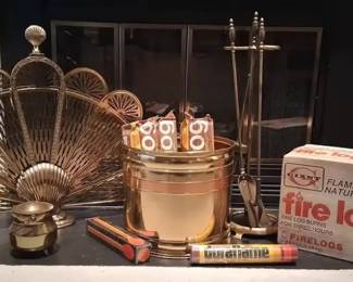 Fireplace Accessories Lot