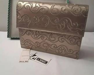 j Renee Gold Handbag
