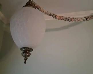 Vintage Swag Lamp