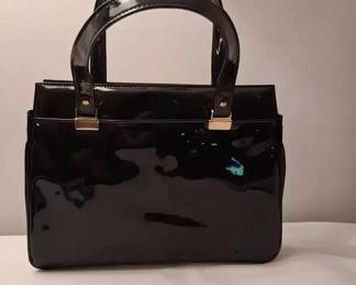 Vintage Patent Leather Handbag