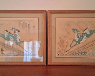 Woody Crumbo Silkscreens