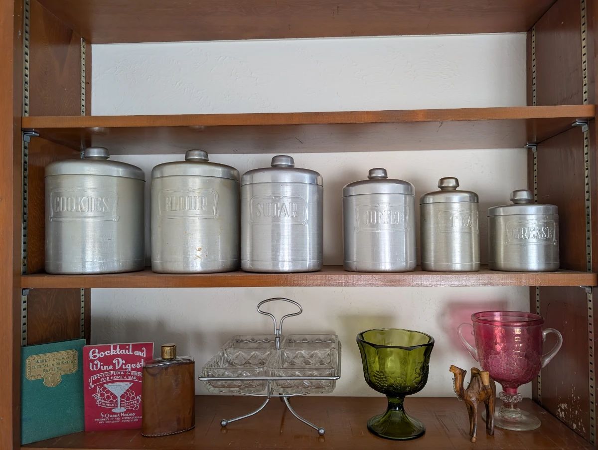 Incredible collection of vintage barware!