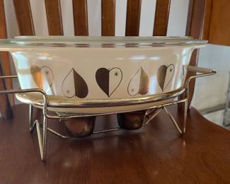 Vintage Pyrex, Golden Hearts