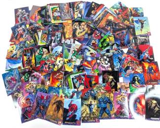 CT045 Marvel Comics Trading Cards Approx 150 Cards