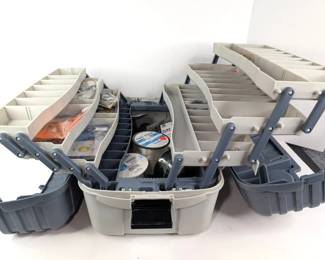CT041 Loaded Tackle Box  Many Items NewSealed