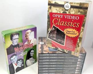 CT029 Sealed Munsters and Grand Ole Opry Live Performances DVDs