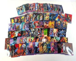 CT047 Marvel Comics Trading Cards Approx 200 Cards