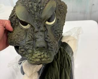 Latex monster mask.