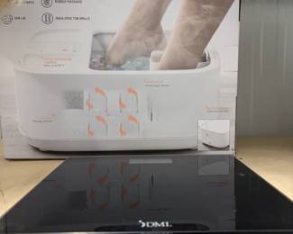 Sharper Image foot bath, new in box.