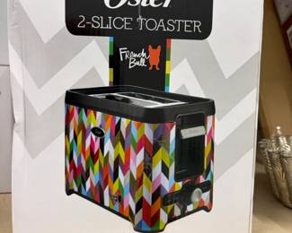 Oster 2-slice toaster, new in box.