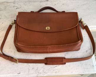 Vintage Coach Soft Briefcase
