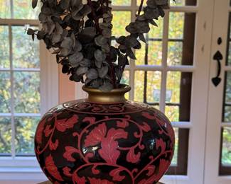 Robert Eickholt 2003 Iridescent Art Glass Vase
