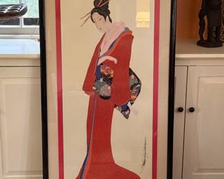 Hisashi Otsuka Signed "Lady of the 36 Poets"