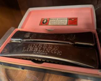 M Hohner double sided Octave Harmonica