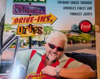Signed Guy Fieri Book