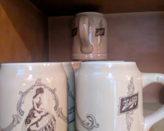 Schlitz mugs