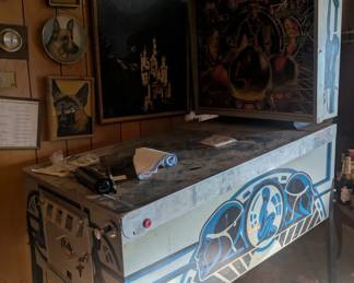 Vintage Bally Embryon widebody pinball machine