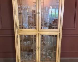 Thomasville Mandarin Style China Display Cabinet
