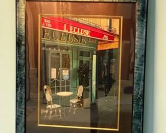 Signed 1994 Thomas Pradinsky Limited Edition Serigraph