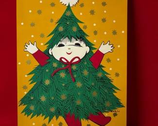 Chuck Gruen Original Christmas Poster