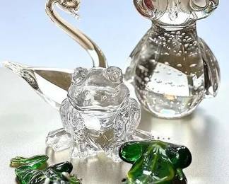 Crystal Glass Table Top Figurines