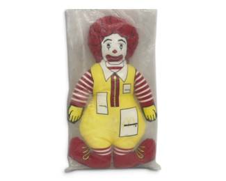 Ronald McDonald Plush Doll