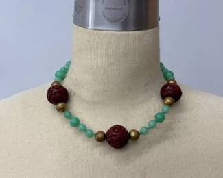 Vintage Shou Bead Necklace