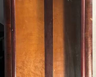 Wood Cabinet with Glass Door