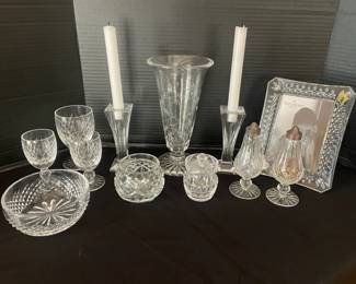 Collection of Waterford Crystal Pieces