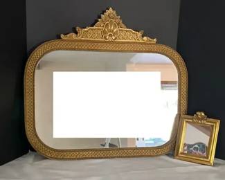 Gold Leaf Mirrors