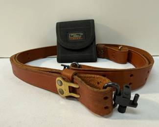 Uncle Mikes Rifle Sling and Uncle Mikes Pouch