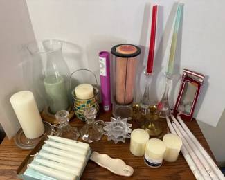Candles and Candle Holders