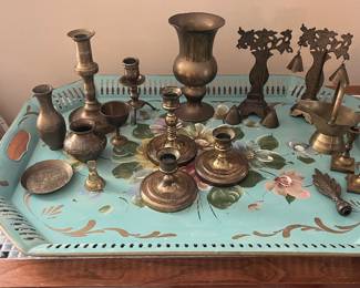 Brass pieces