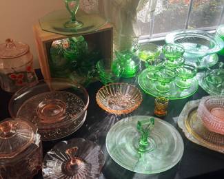 Depression glassware