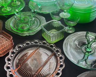 Depression glassware