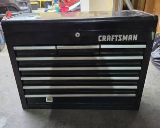 Craftsman 6Drawer Tool Chest with Assorted Tools Accessories