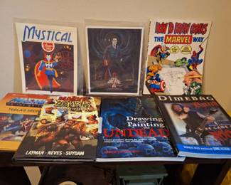 Marvel Comics, Horror Fantasy Art Books Stan Lee, Dimebag Darrell Evil Dead