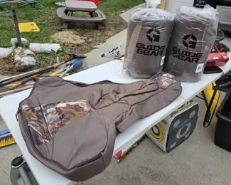 Guide Gear Hunting Sleeping Bags Padded Rifle Case 3 Pieces